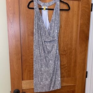 Lole Elegant gray and White Women's Dress